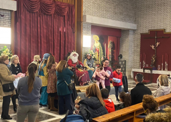 Los niños de RedMadre recibieron sus regalos