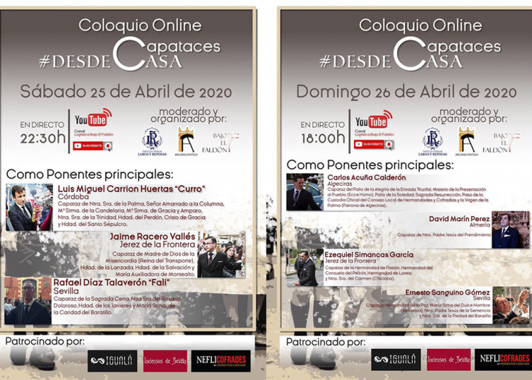 El capataz Ezequiel Simancas organiza un ciclo de mesas redondas virtual