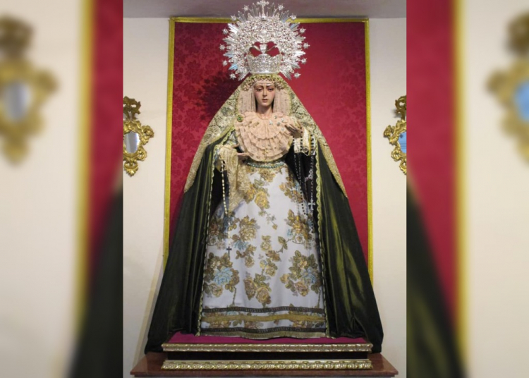 Así luce María Santísima Madre de la Iglesia para la festividad de María Auxiliadora