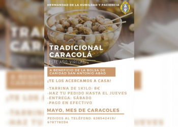 Este año, la tradicional caracolá de Humildad y Paciencia será virtual