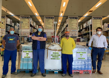 La Cena entrega 2.200 kilos de productos de primera necesidad a la Fundación Hogar San Juan