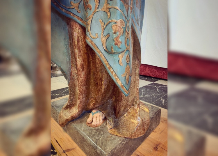 La restauración de María Auxiliadora alcanza su última fase