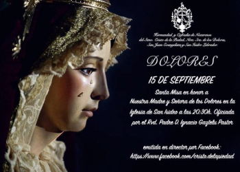 La Piedad de la Barca suspende el Rosario Vespertino de Nuestra Señora de los Dolores
