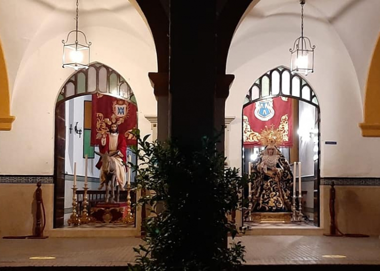 La Virgen de la Estrella regresó a la Capilla del Colegio de San José