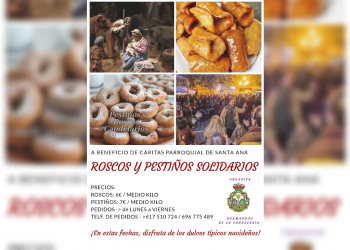 La Candelaria inicia una campaña solidaria de venta de roscos y pestiños