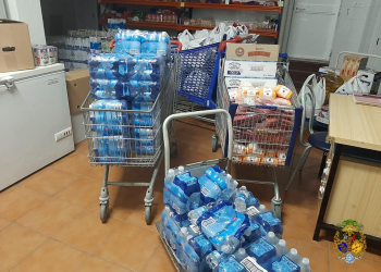 Las Cinco Llagas, la Exaltación y el Cristo de la Expiración colaboran con el Comedor de El Salvador