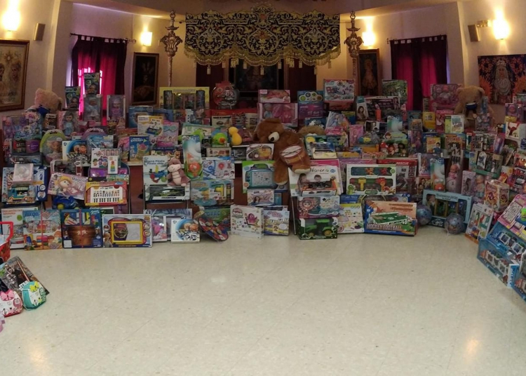 La Exaltación recauda más de un millar de juguetes