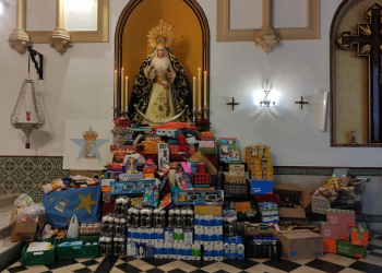 La Borriquita entrega 3.000 kg de alimento a distintos colectivos