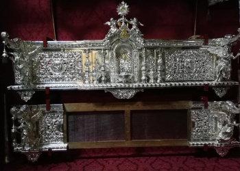 La Candelaria inicia la restauración de los respiraderos de su paso de palio