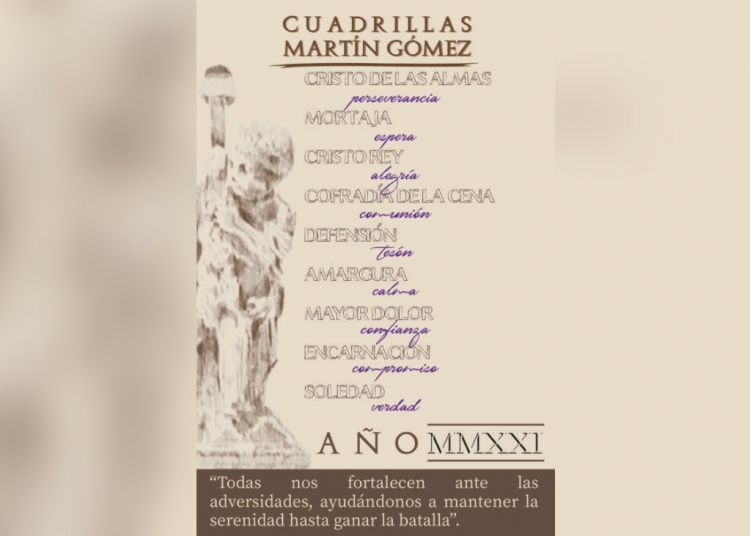 La pandemia marca el calendario de ensayos e igualás del capataz Martín Gómez