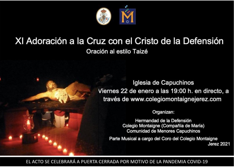 XI Adoración a la Cruz con el Cristo de la Defensión