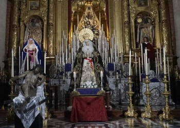 La Soledad ha trasladado a sus Titulares a la  Basílica de la Merced