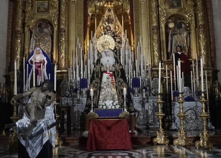 La Soledad ha trasladado a sus Titulares a la  Basílica de la Merced