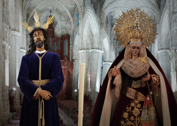 Los Titulares de la Hermandad de la Yedra ya se encuentran en San Miguel