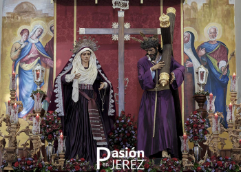 Nuestro Señor Jesús Nazareno en su Entrega y María Santísima Reina de los Ángeles - Fotografía: Ángel L Moreno