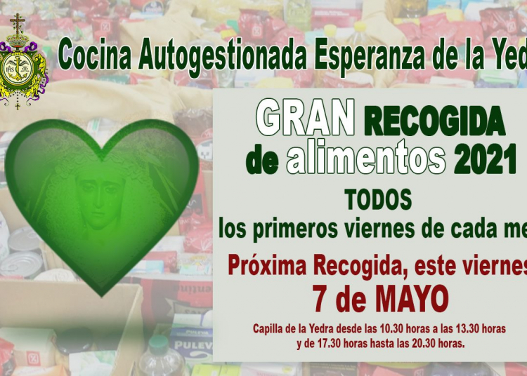 La Yedra pone en marcha su ‘Gran Recogida de Alimentos’