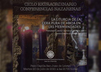 La Hermandad del Nazareno organiza un ciclo extraordinario de “Conferencias Nazarenas”