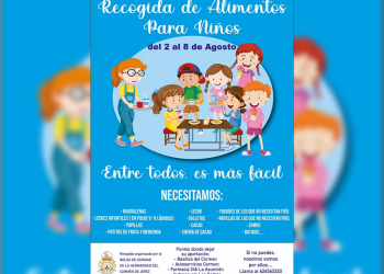 El Carmen inicia una recogida de alimentos  destinado hacia los más pequeños