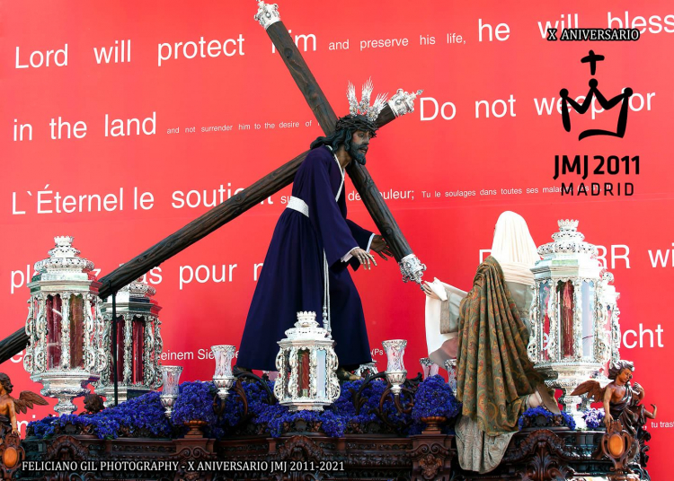 El Señor de las Misericordias preside hoy el Vía Crucis extraordinario con motivo del X aniversario de la JMJ