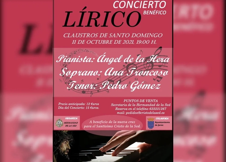 La Sed organiza un concierto lirico benéfico