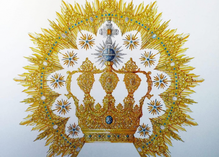 Presentado el boceto de corona para Nuestra Señora de la Estrella
