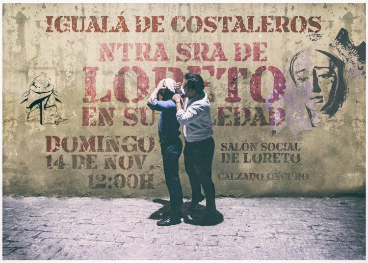 Convocada la «igualá» para los traslados de la Virgen de Loreto