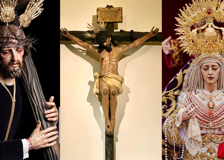 Tres imágenes presidirán en 2022, el Vía Crucis de las Cofradías