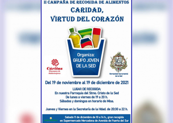 La Sed pone en marcha la campaña ‘Caridad, Virtud del Corazón’