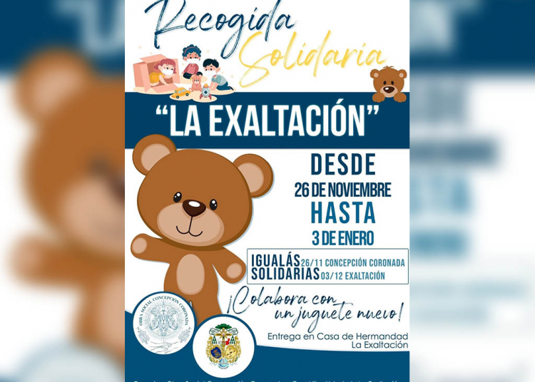 La Exaltación inicia su tradicional recogida de juguetes
