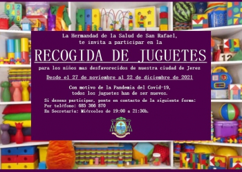 La Salud de San Rafael inicia una campaña de recogida de juguetes