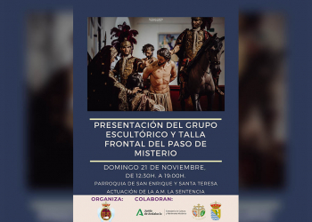 La Entrega presentará el grupo escultórico el 21 de noviembre