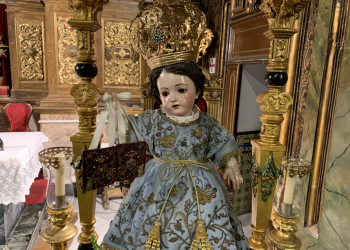 Cultos en honor al Niño Jesús de la Virgen del Carmen