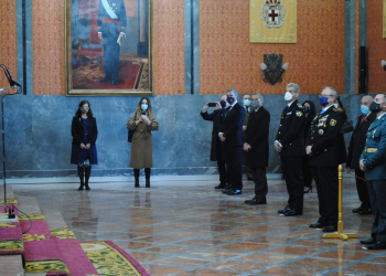 La Hermandad de la Defensión estuvo presente en la celebración de la Pascua Militar