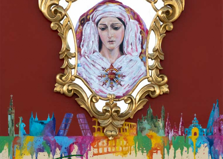 Ayer se presentó el cartel anunciador del IX Congreso Nacional de Hermandades y Cofradías de Nuestra Señora de las Angustias