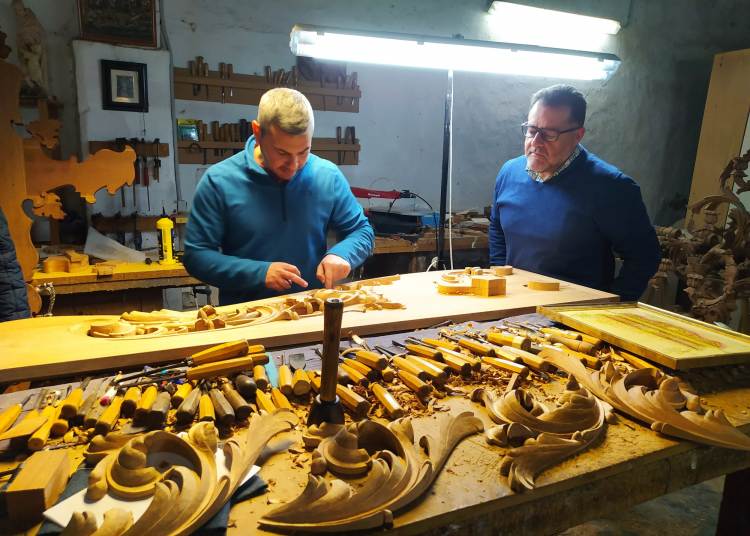 Humildad y Paciencia estrenará el tallado del paso de misterio el próximo Jueves Santo