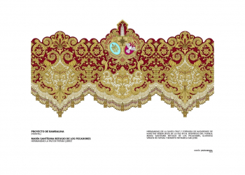 Los hermanos de la Paz de Fátima aprueban el nuevo diseño para el paso de palio de la Virgen del Refugio