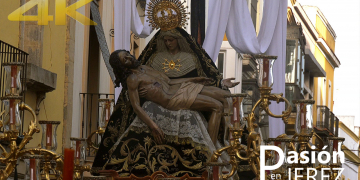 Nuestra Señora de las Angustias por calles Higueras y Medina