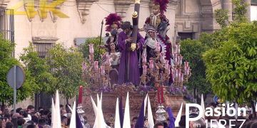 Salida procesional de la Hermandad de la Entrega