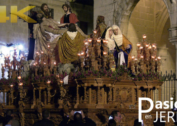 Salida procesional de la Hermandad de la Sagrada Mortaja