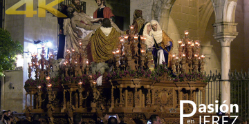 Salida procesional de la Hermandad de la Sagrada Mortaja