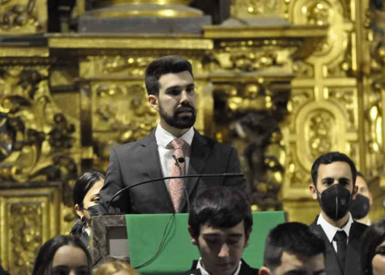 La Unión de Hermandades designa a Adrián Zurera como exaltador eucarístico
