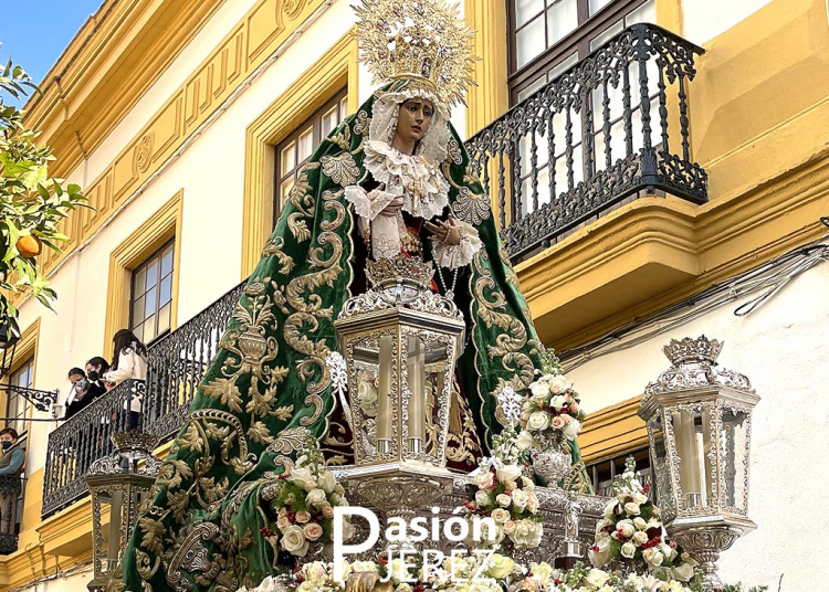 La Virgen de la O será trasladada hoy a la Compañía de María