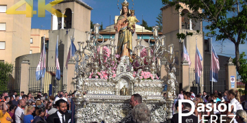 Salida procesional de María Auxiliadora del Lora Tamayo