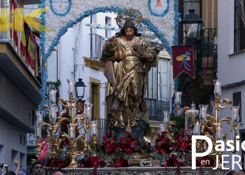 Salida procesional del Sagrado Corazón de Jesús