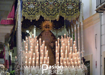 Cambio musical tras el palio de María Santísima de la Concepción Coronada