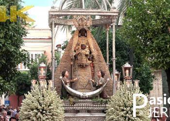 Salida procesional de Nuestra Señora de la Merced Coronada