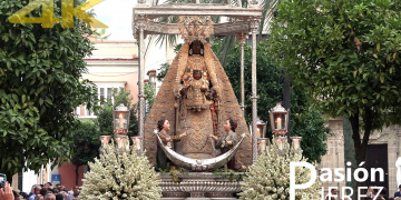 Salida procesional de Nuestra Señora de la Merced Coronada