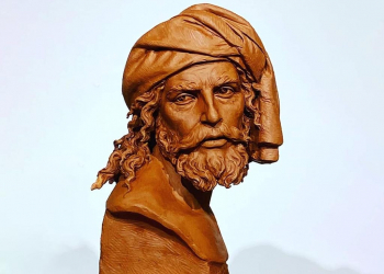 La Paz de Cuartillos presentó el sábado el busto de Simón Cirene