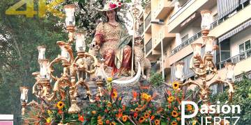 Salida procesional de la Divina Pastora de Capuchinos