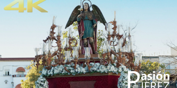 Salida procesional del Arcángel San Rafael